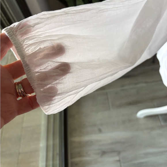 Johnny Was white embroidered top - Picture 6 of 8